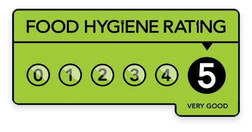 5 Star Food Hygene Rating